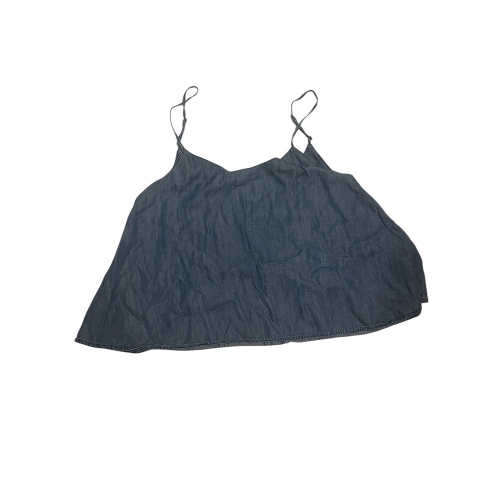 BDG Blue Denim Strappy Top